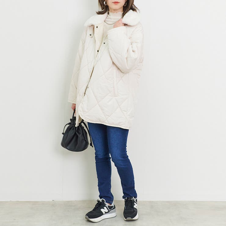 中綿 キルティング ジャケット[品番：SKLW0003197]｜LAPULE （ラピュレ