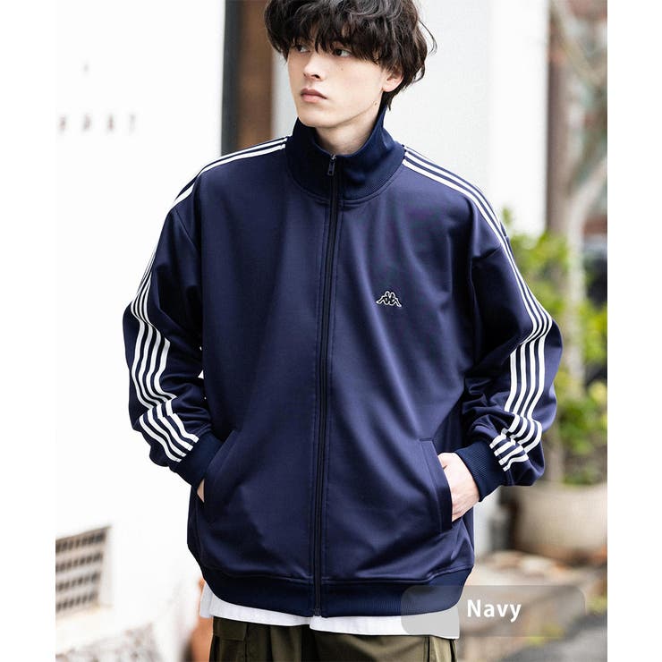 Kappa トラックジャケット 袖ライン[品番：OE000007846]｜Rocky Monroe