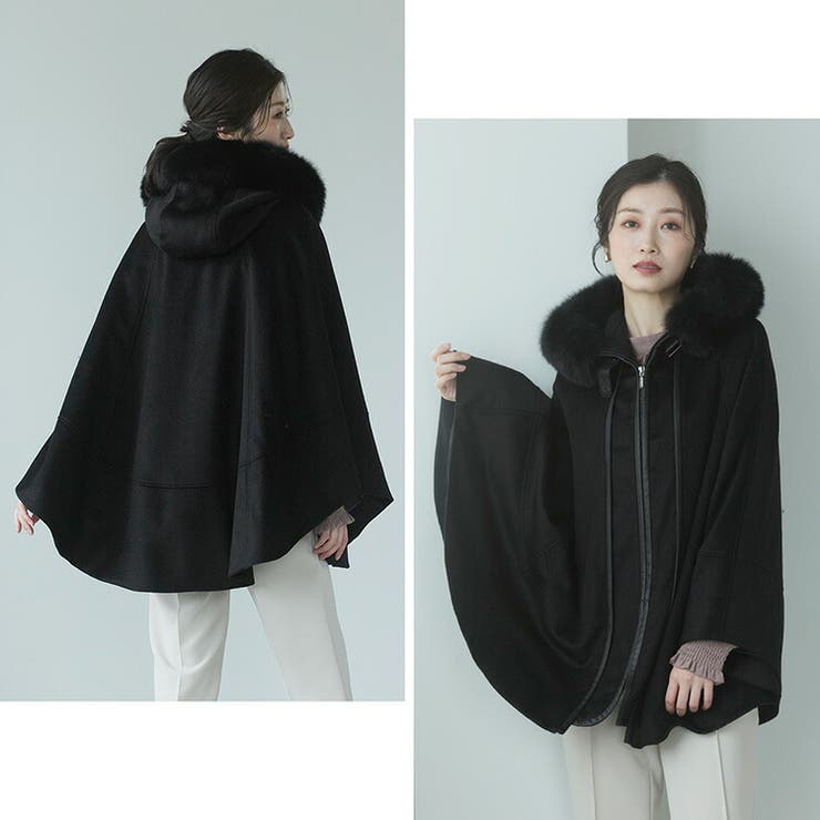 ケープ カシミヤ 100%[品番：SNKC0000605]｜sankyo shokai