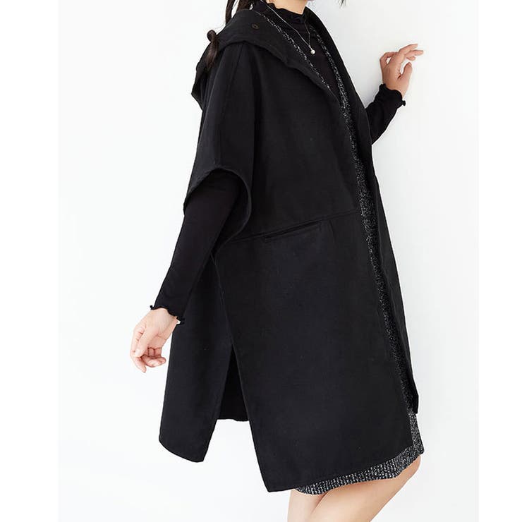 ポンチョコート 可愛い レディース[品番：KH000014400]｜VIVID LADY