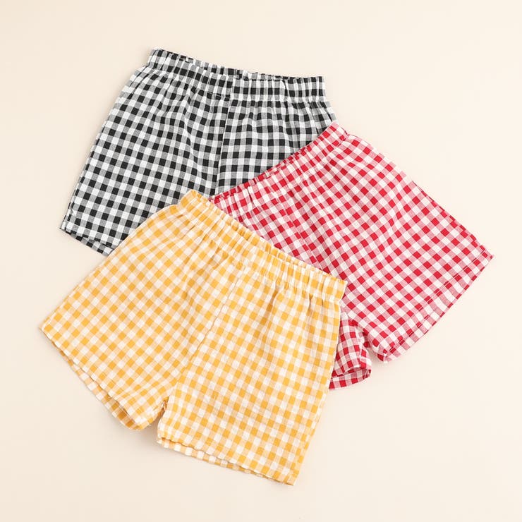 ギンガムチェックショートパンツ[品番：VINK0000930]｜URBAN CHERRY