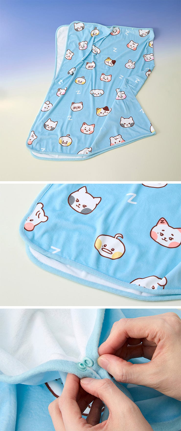 ZEROBASEONE zeroni BLANKET – LINE FRIENDS SQUARE