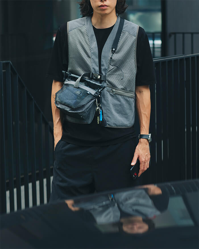 TAR(P)MENT for COVERCHORD 軽さも強さも譲らない多機能サコッシュ