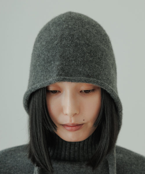 BIOTOP(ビオトープ) / 【yo BIOTOP】cashmere knit deep cap (帽子