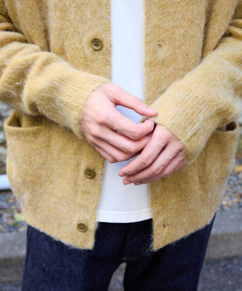 WILD LIFE TAILOR】カートモヘア カーディガン (トップス