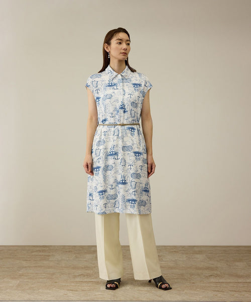 ROPÉ(ロペ) / 【洗える】トワルドジュイベルテッドミニワンピース