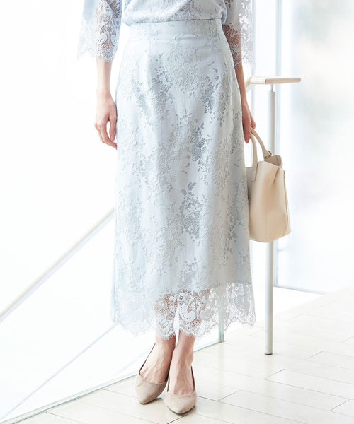 ROPÉ PICNIC(ロペピクニック) / ラッセルレーススカート (スカート