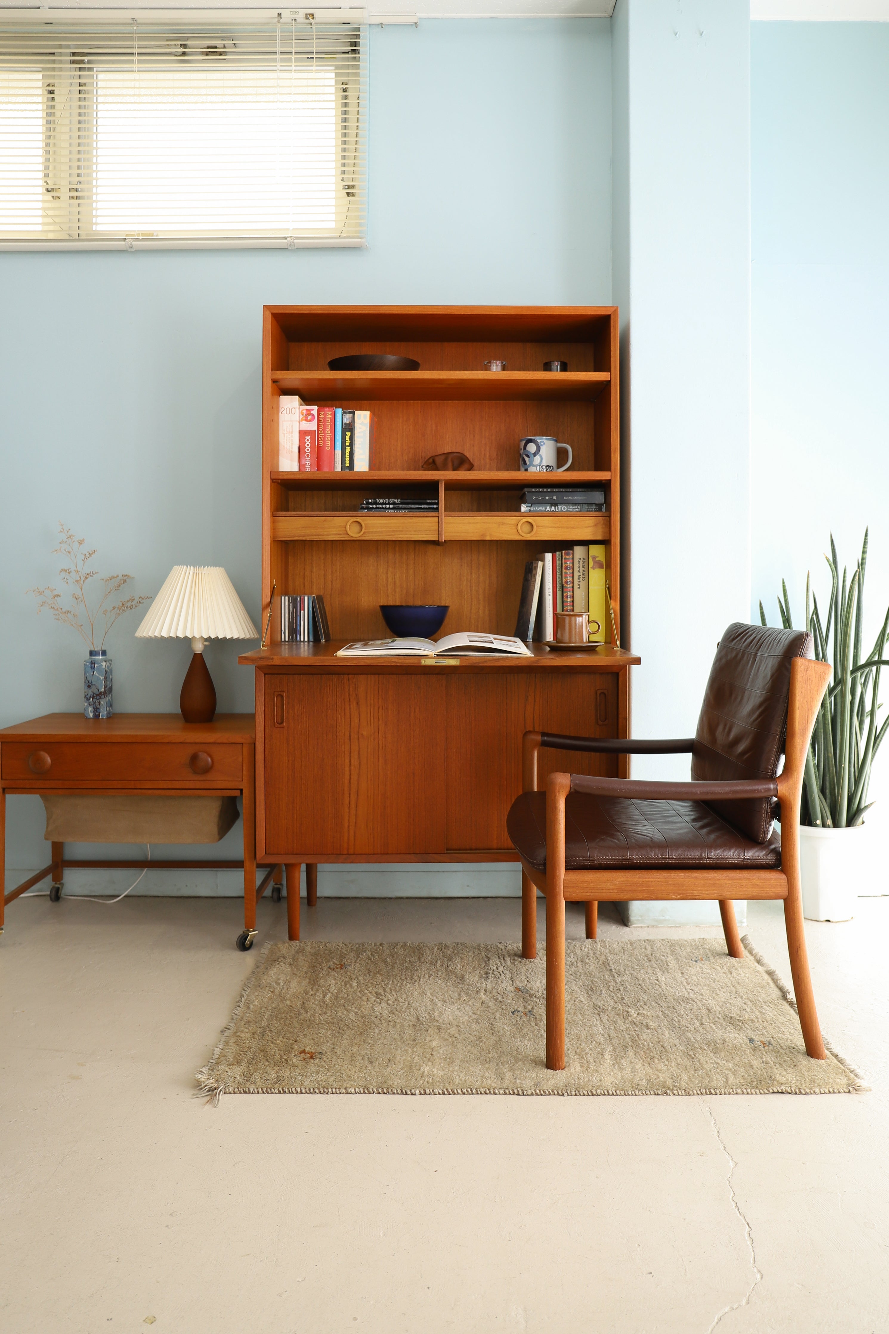 日田工芸 アームチェア 椅子 チーク材 ジャパンヴィンテージ/Japanese