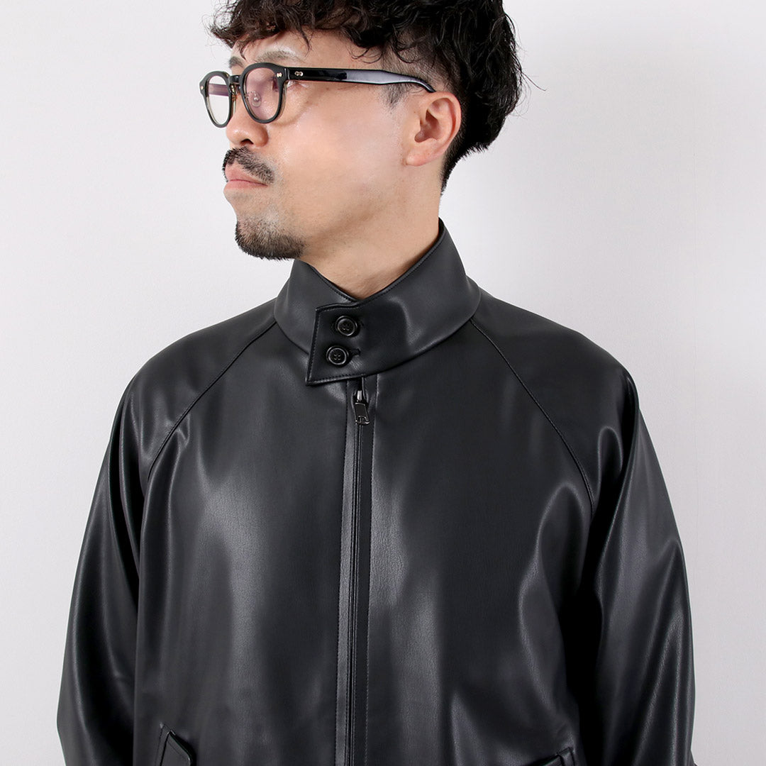 BARACUTA（バラクータ） G4 ボックスジャケット フェイクレザー