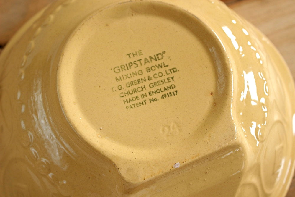 2個あり！大きめサイズのTGグリーン社ミキシングボウル イギリス