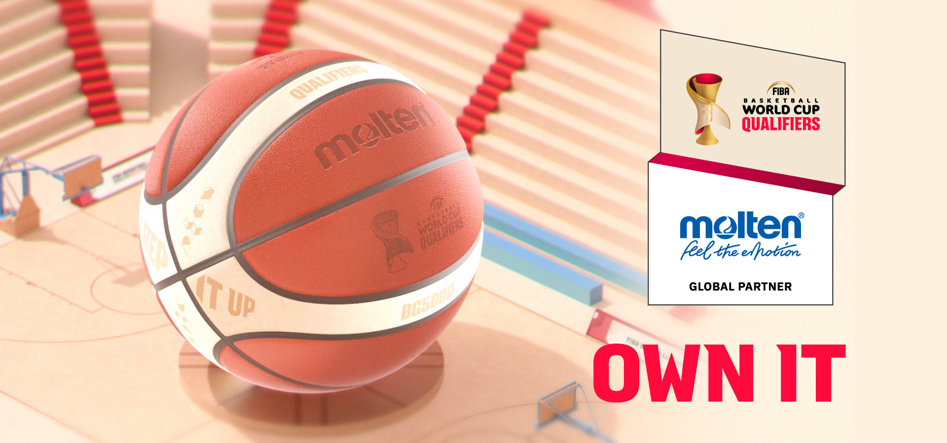 FIBAワールドカップ 2027 大陸予選試合球 BG5000 （バスケットボール