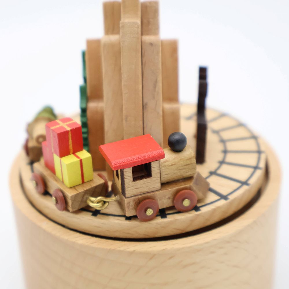 プレゼントにもピッタリ♪ 木製オルゴール トレイン SO2-SHXT7400