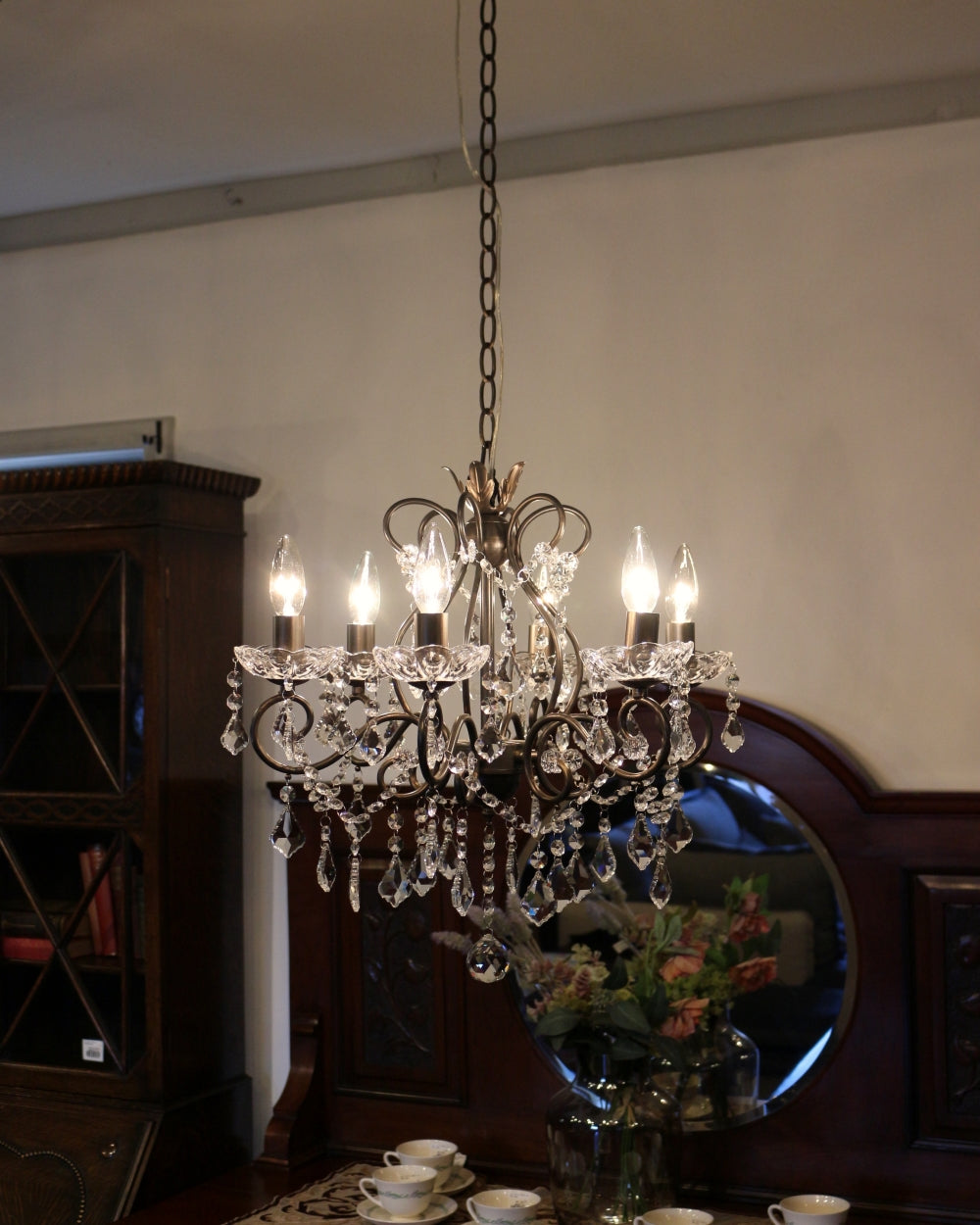 エレガントな輝き♪ シャンデリア 6灯 OR1-OB-004-6 – アンティーク