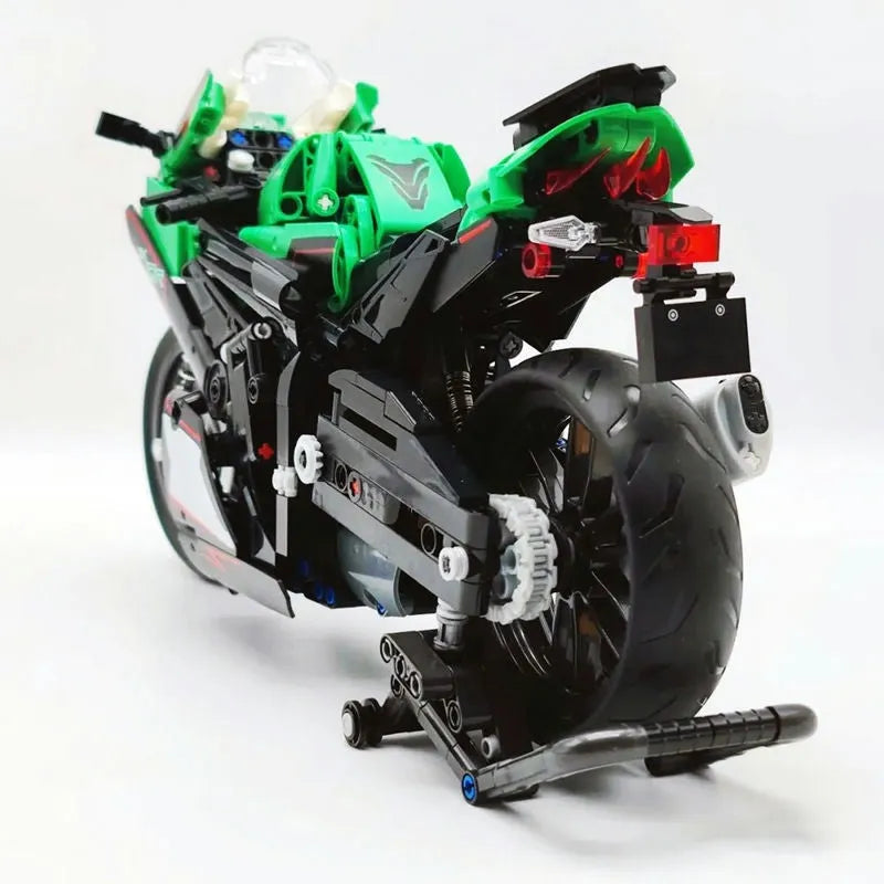 MOC 91023 Kawasaki Ninja ZX-10R Building Blocks Toy