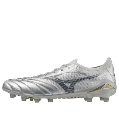Mizuno Morelia DNA Japan FG 'Platinum Silver Pack Silver Gold