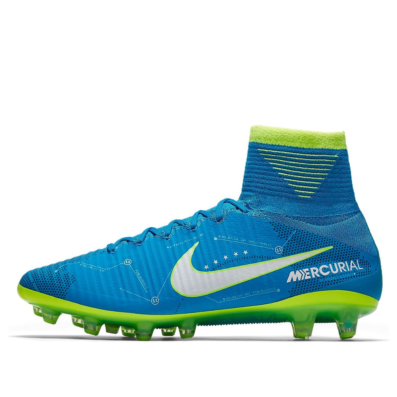 Nike Mercurial Superfly 5 NJR Ag-Pro 'Light Blue Green' 921496-400