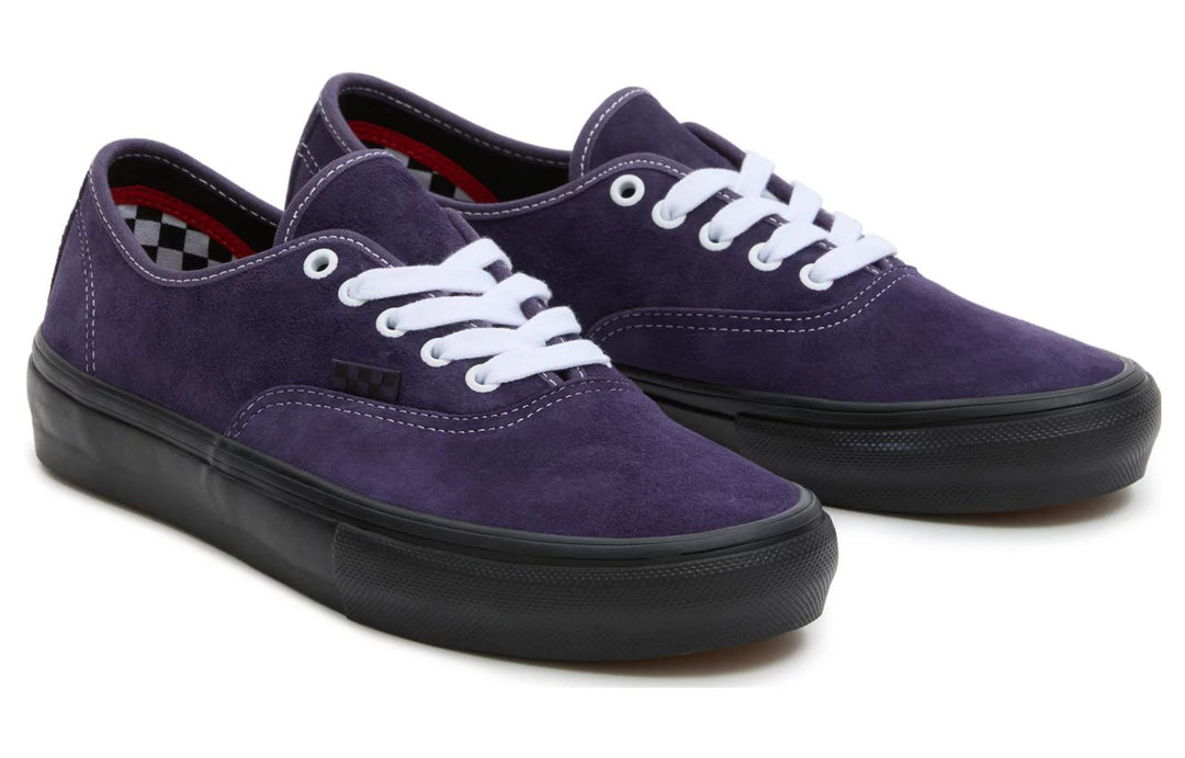 Vans Skate Authentic Pig Suede 'Purple Black' VN0A5FC8BG2