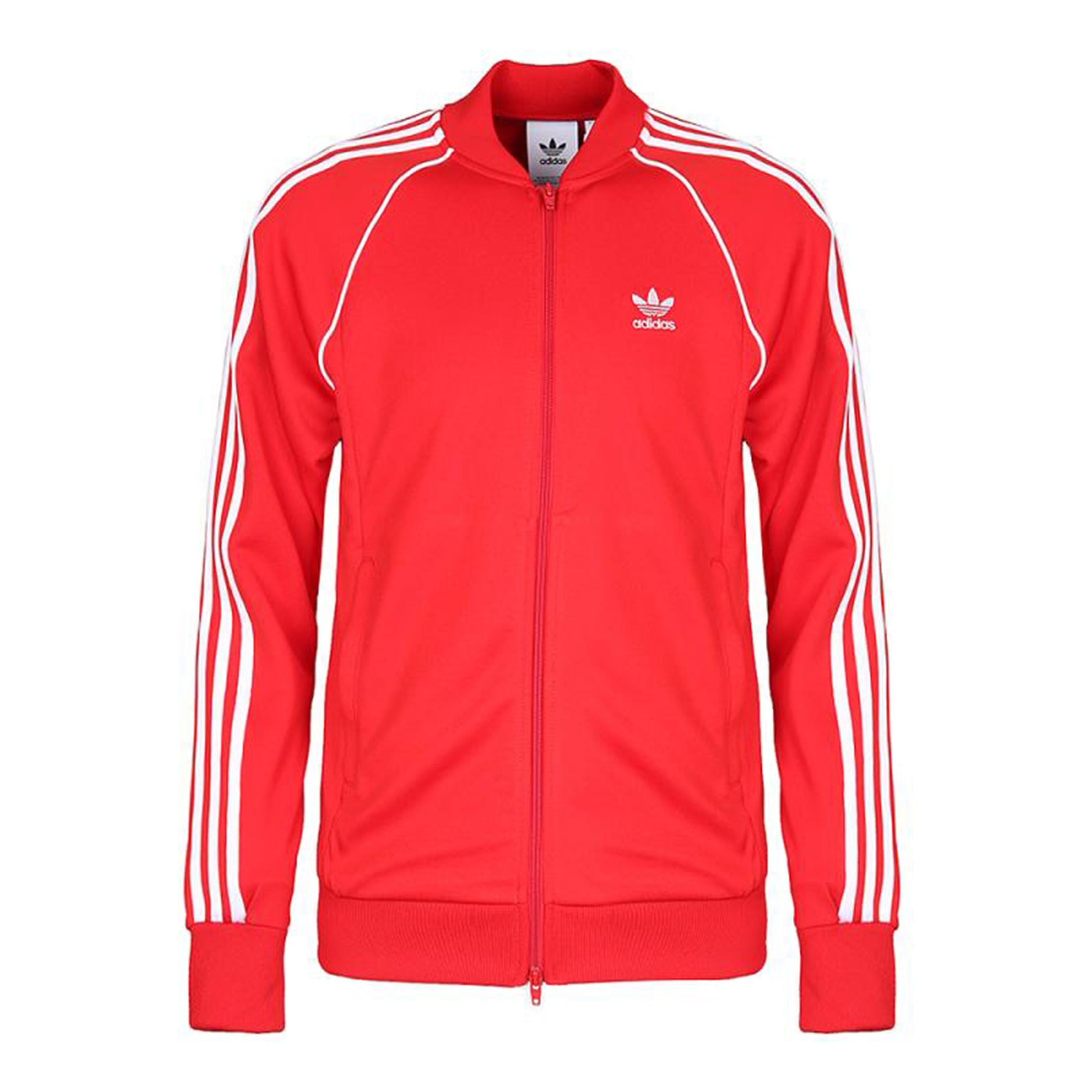 adidas originals Zipper Sports Jacket Red CW1257