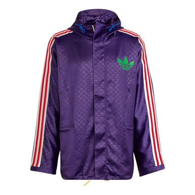 WMNS) adidas CNY New Year Half Zip Sports Jacket 'College Purple