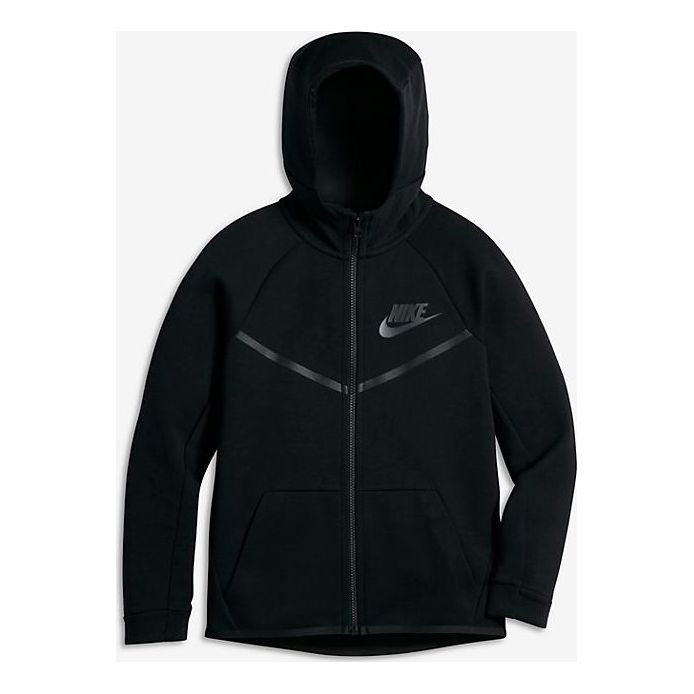 Apparel Jackets Kids Nike Sportswear Kids Tech Fleece Wind 804730-010