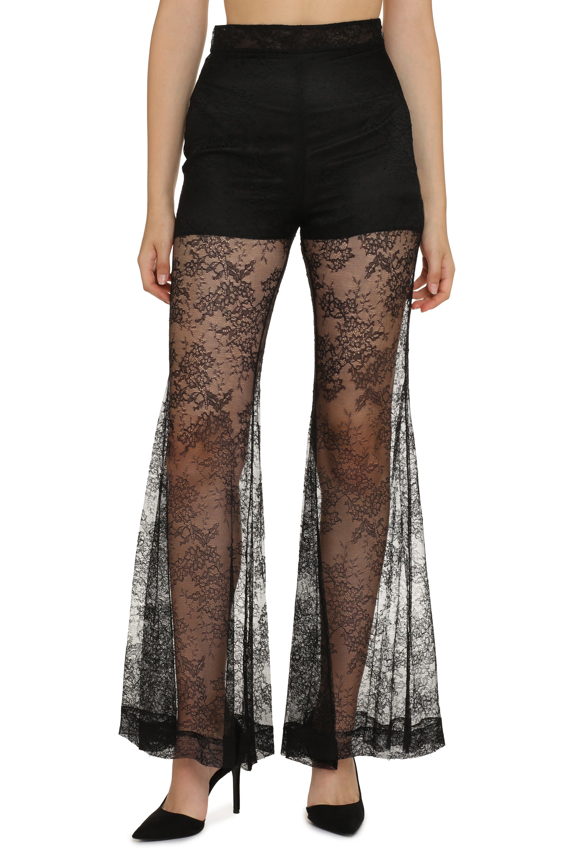 Nina Ricci - Lace trousers black - The Corner