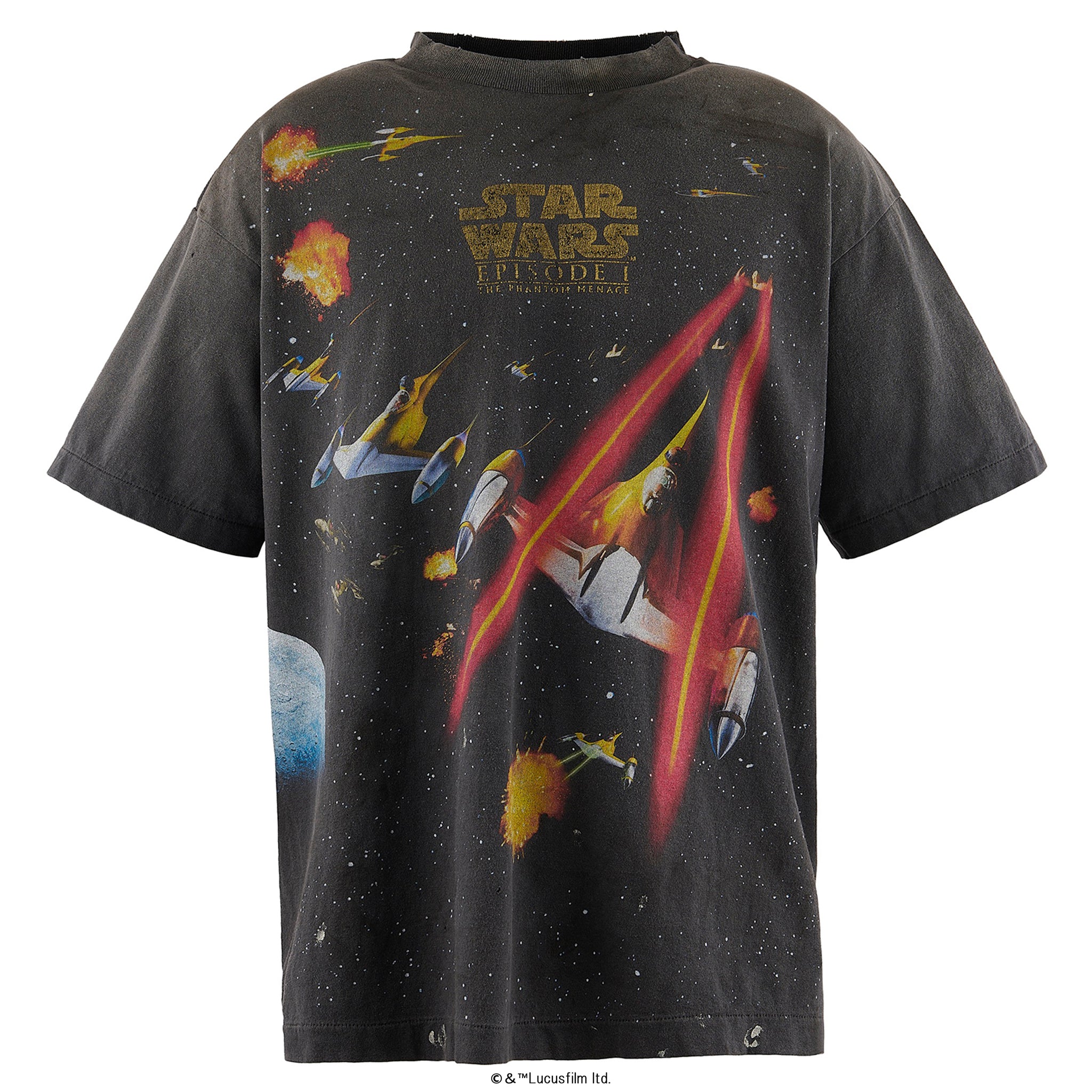 SAINT Mxxxxxx x STAR WARS TEE/STARWARS / BLACK | MEN | GR8