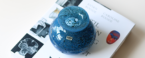 Boda （ボダ） Bertil Vallien（バーティル・ヴァリーン） vase blue