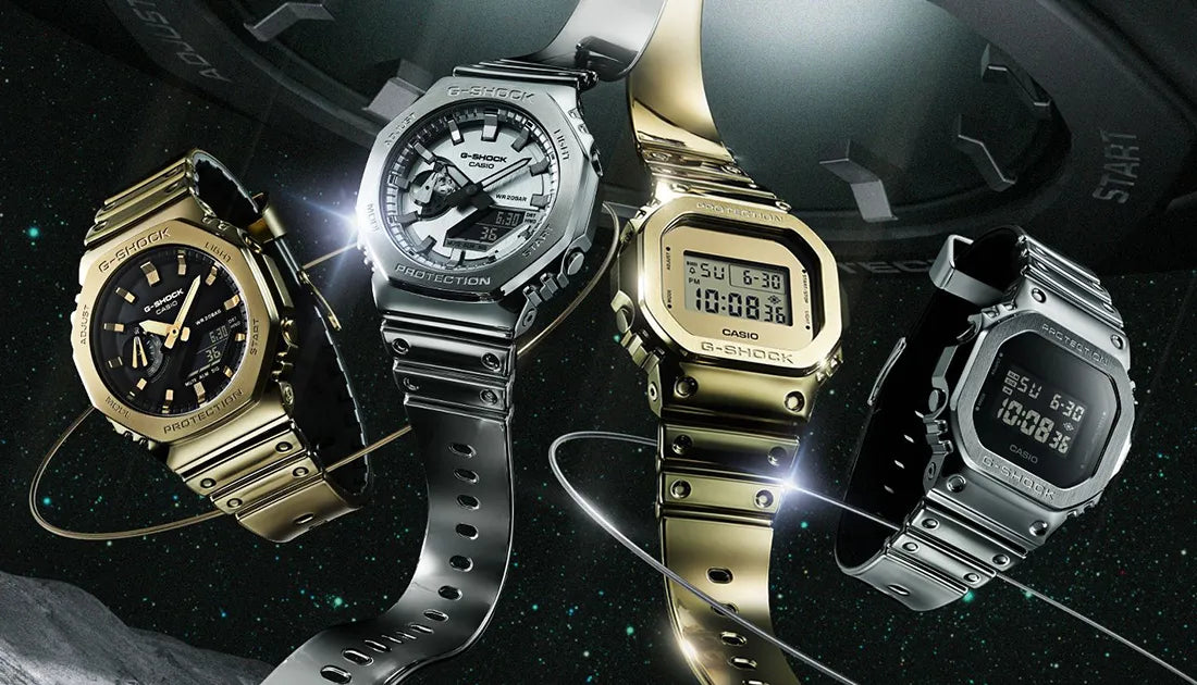 GM-2100YMG-9AJF FINE METALLIC シリーズ｜ジーショック – アイアイイスズ