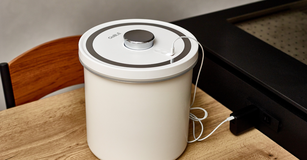 真空保存容器OoBLE｜使い方