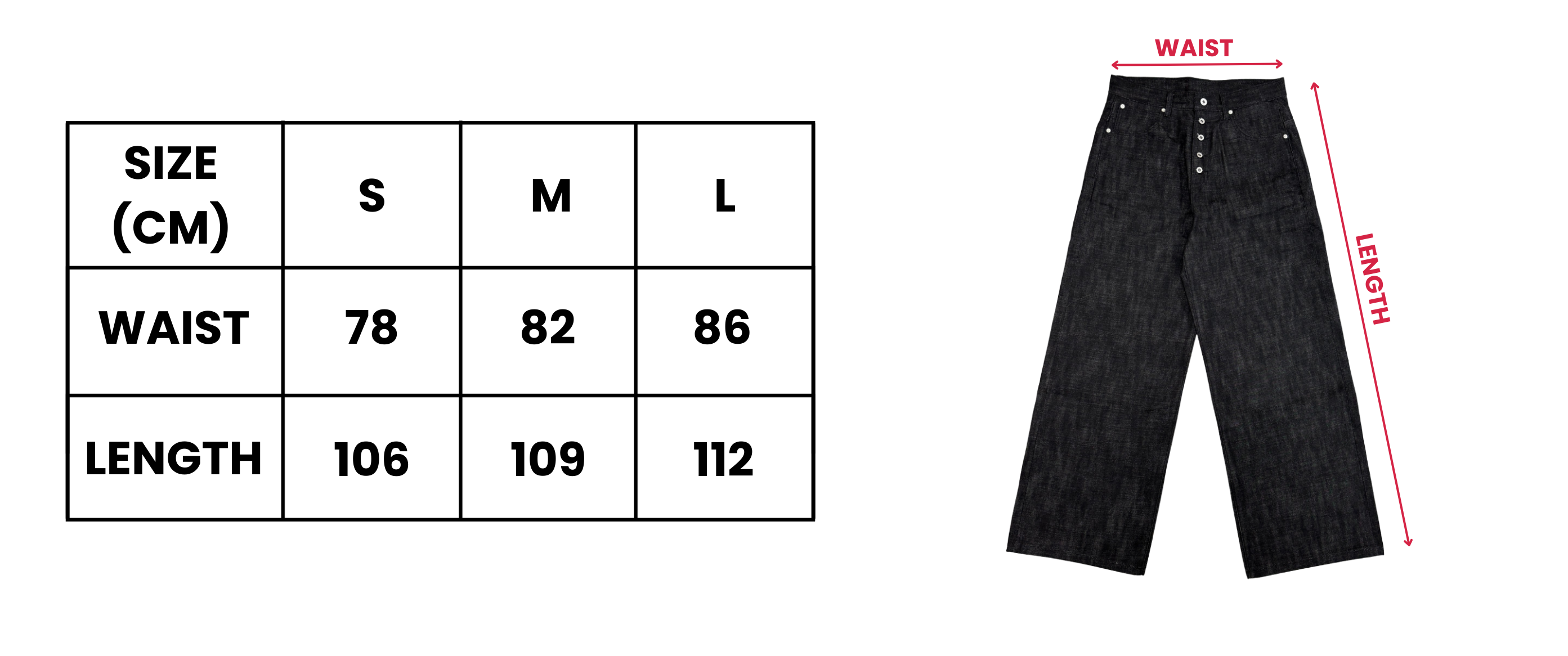 BUTTON FLY DENIM - BLACK – 9/S PROJECT