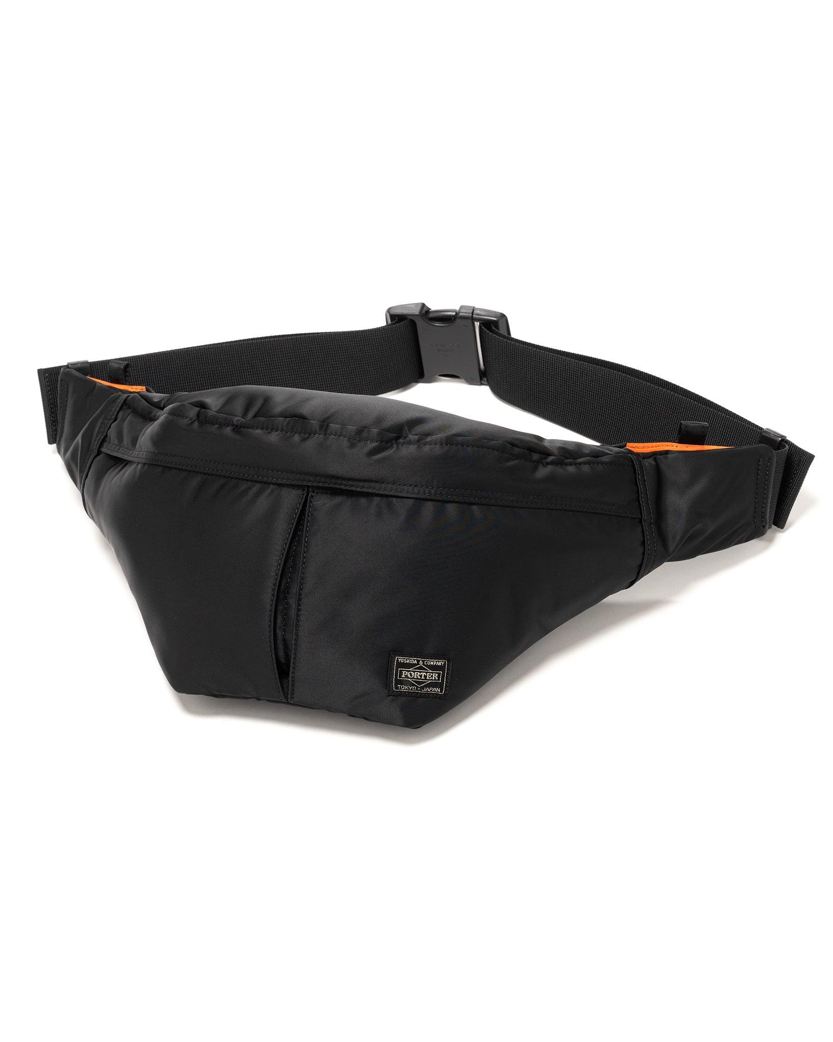 PORTER Tanker Waist Bag Black | HAVEN