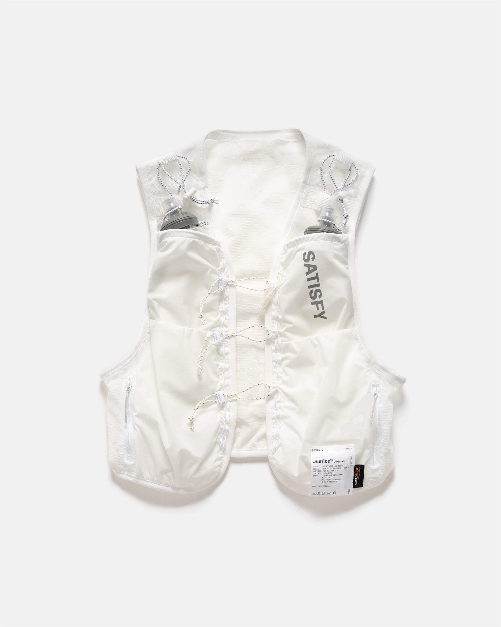SATISFY Justice™ Cordura Hydration Vest 5L Off-White | HAVEN