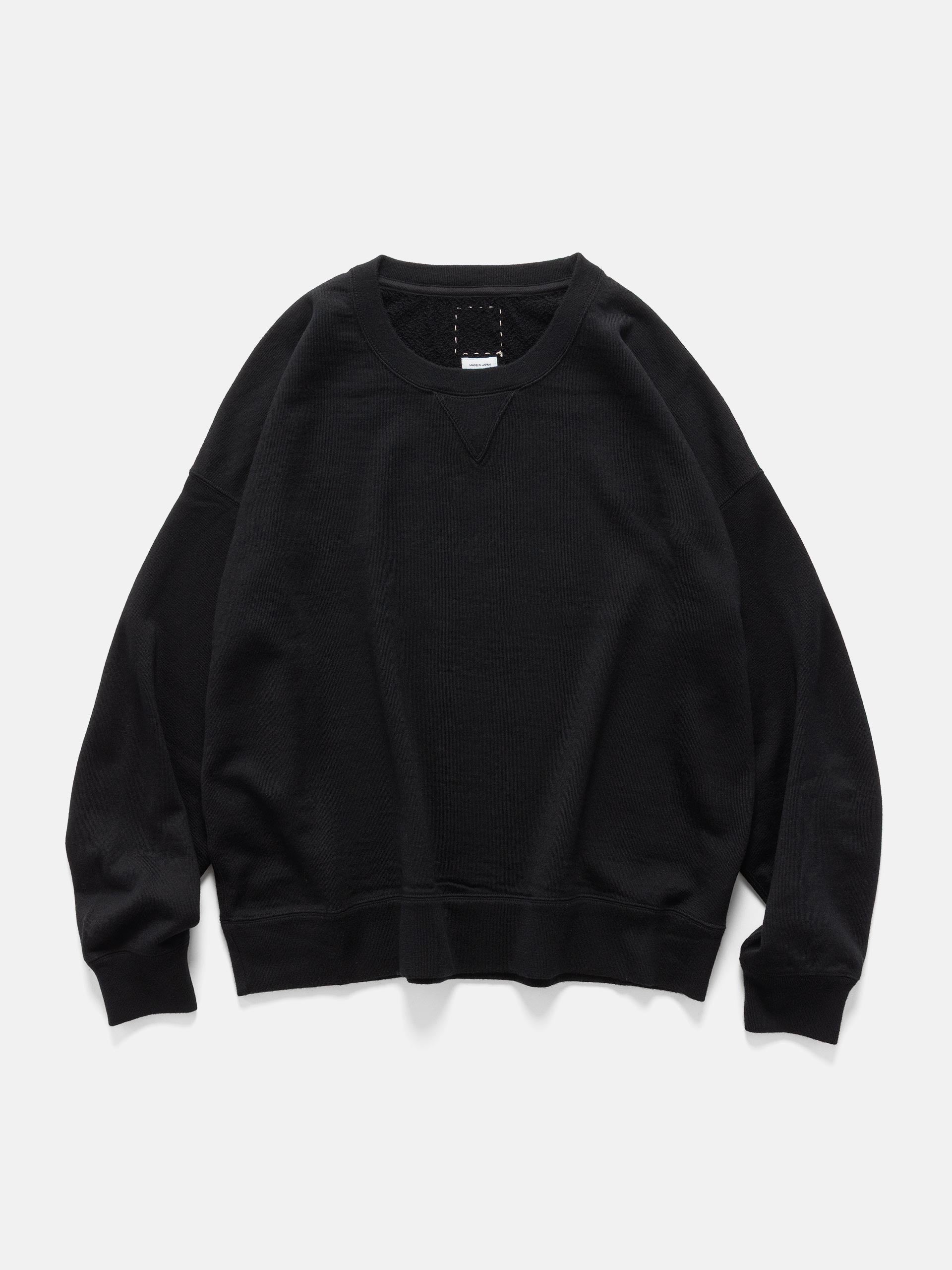 Jumbo SB Sweat L/S (Superfine) Charcoal | HAVEN