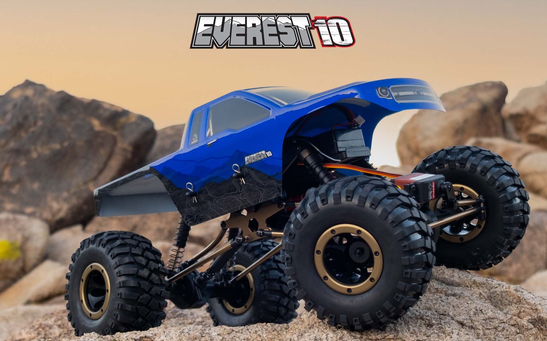 Redcat Everest-10 RC Crawler - 1:10 Brushed Electric Rock Crawler