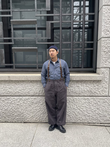 持つなら上質なものを》LEATHER SUSPENDER - PEAT LABEL – ナイジェル