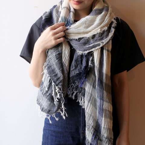 クラフトジャーナル｜tamaki niime ｜ roots shawl BIG cotton – CRAFT