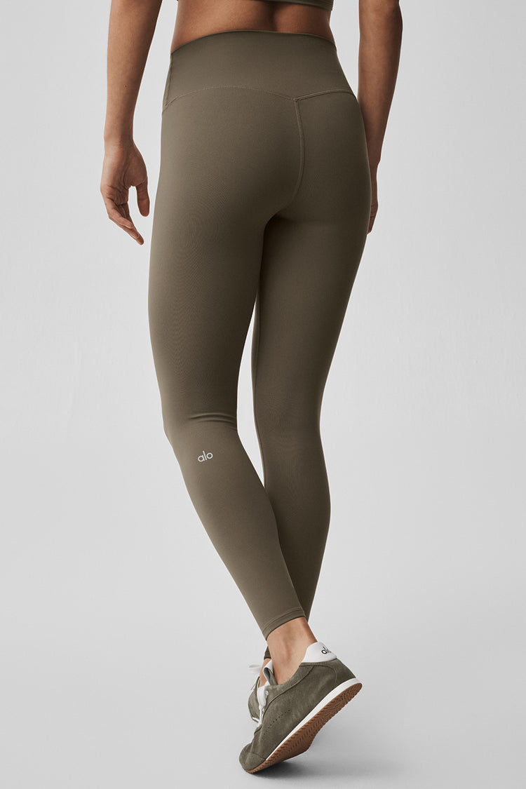 ALO Softsculpt High-Waist 7/8 Legging - Olive Tree | ALO