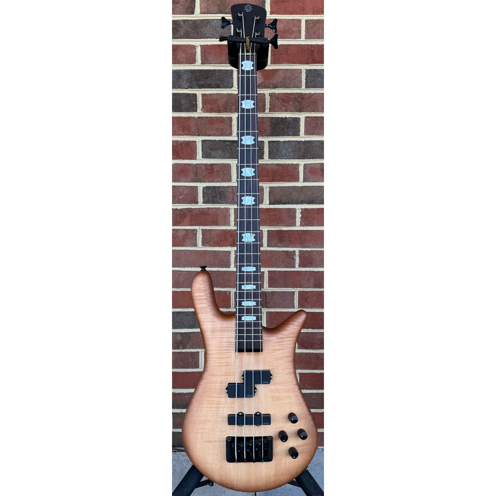 Spector Euro 4 LX, Natural Sunburst, EMG P/J Pickups, Spector