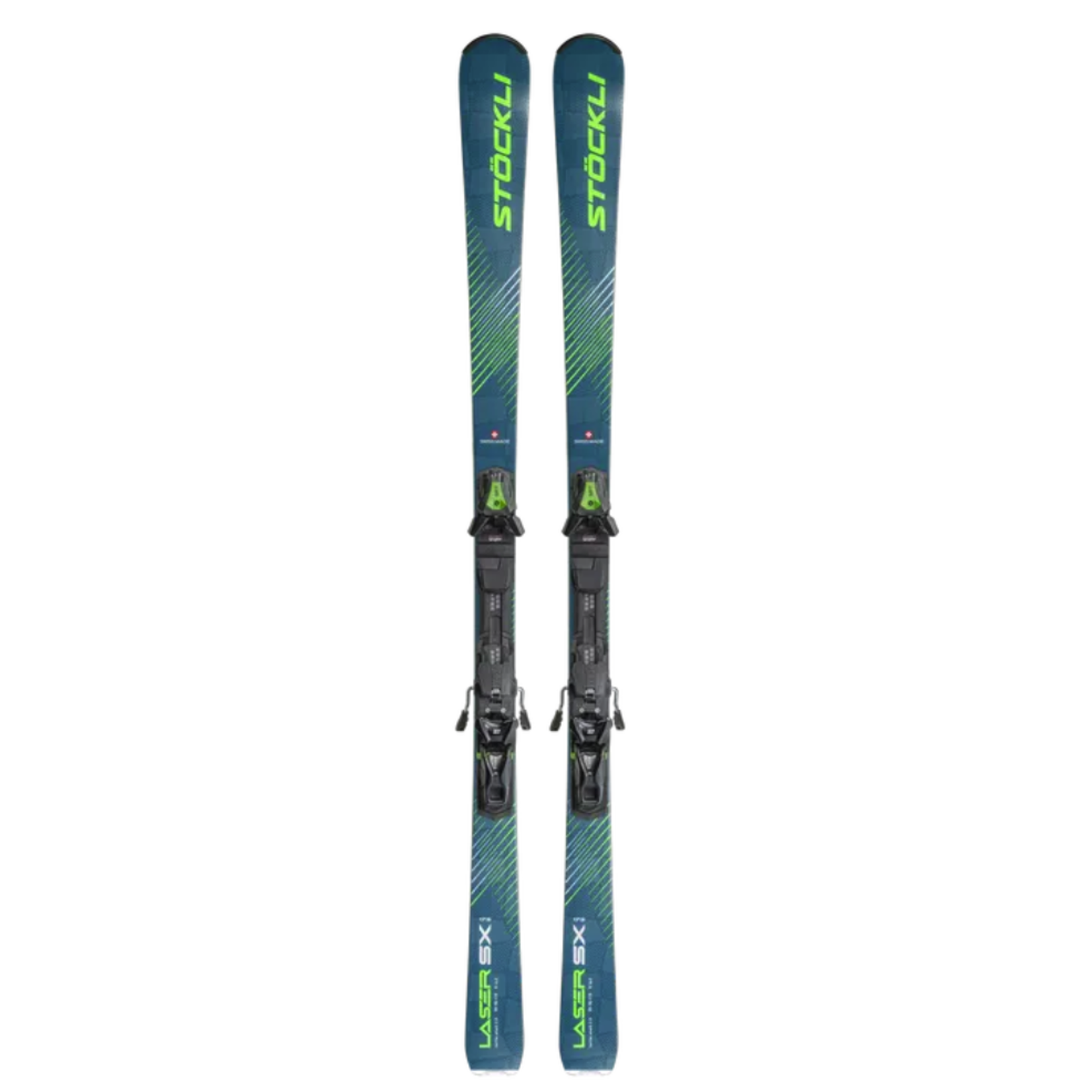 Stockli Laser SX Skis with SRT 12 Bindings 2025 - Ski Shack