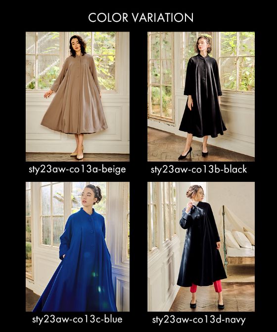 日本製クラシックフレアコート｜JENNE(ジェンヌ)公式通販：パリ