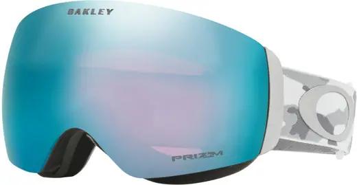 Oakley Flight Deck XM Snow Camo Prizm Sapphire Ski Goggles