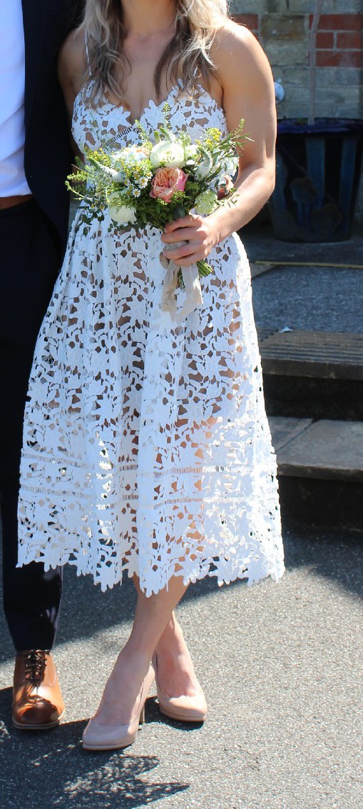 Self Portrait, Azaelea Used Wedding Dress Save 62% - Stillwhite