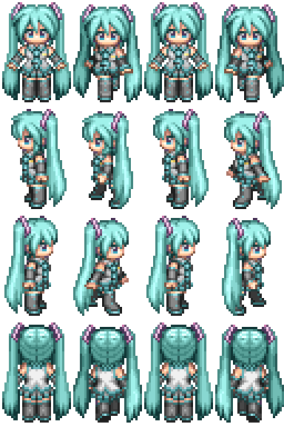 イラスト「【RPGツクールXP】初音 ミク」