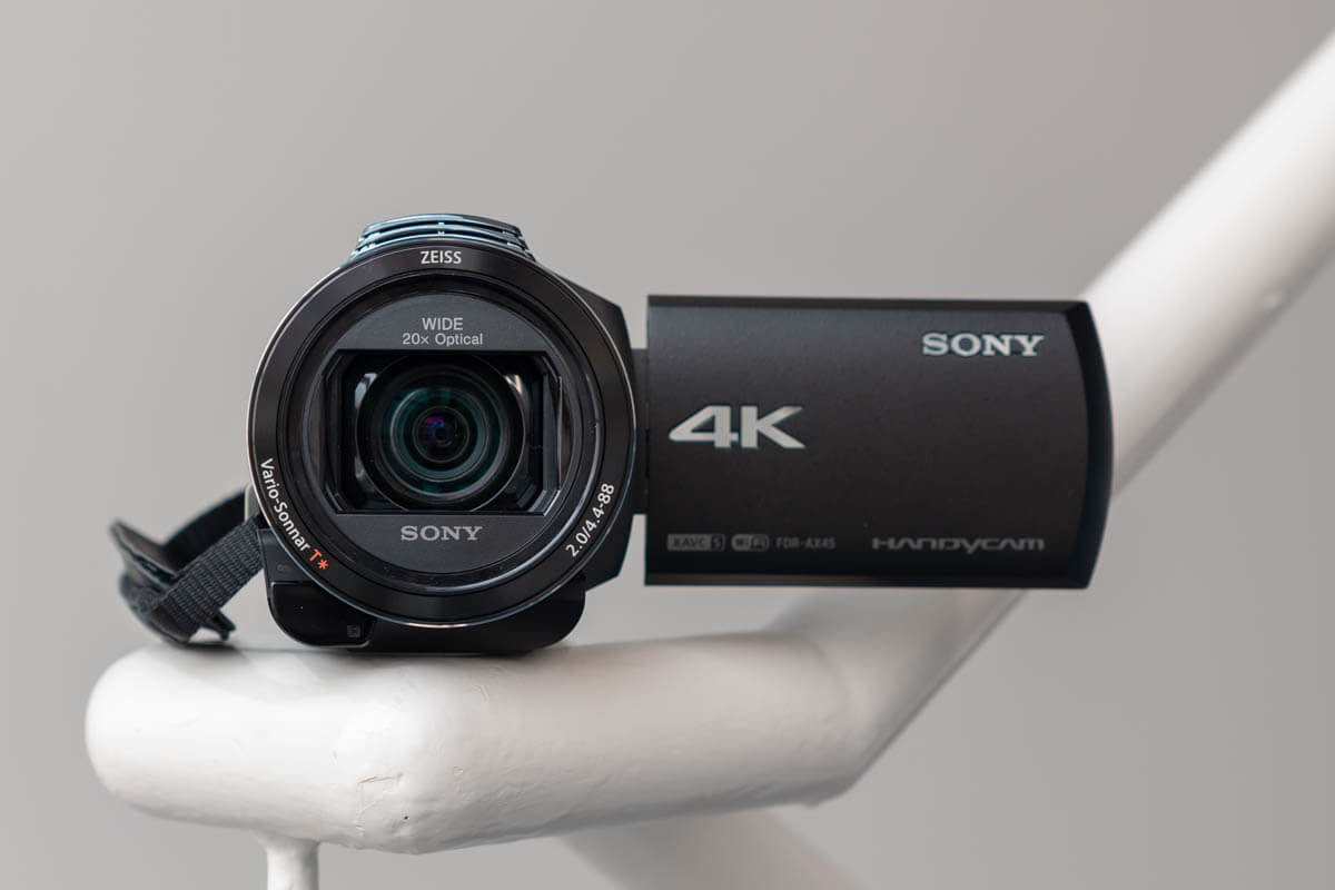 SONY FDR-AX45Aをレビュー！高性能なのにお手軽撮影ができる4Kビデオ
