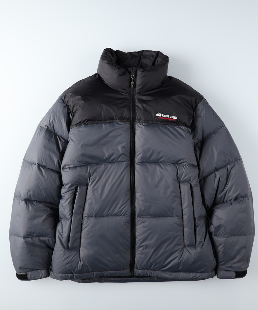 WEB限定】ナイロンミドルダウンジャケット(M ブラック): ジャケット