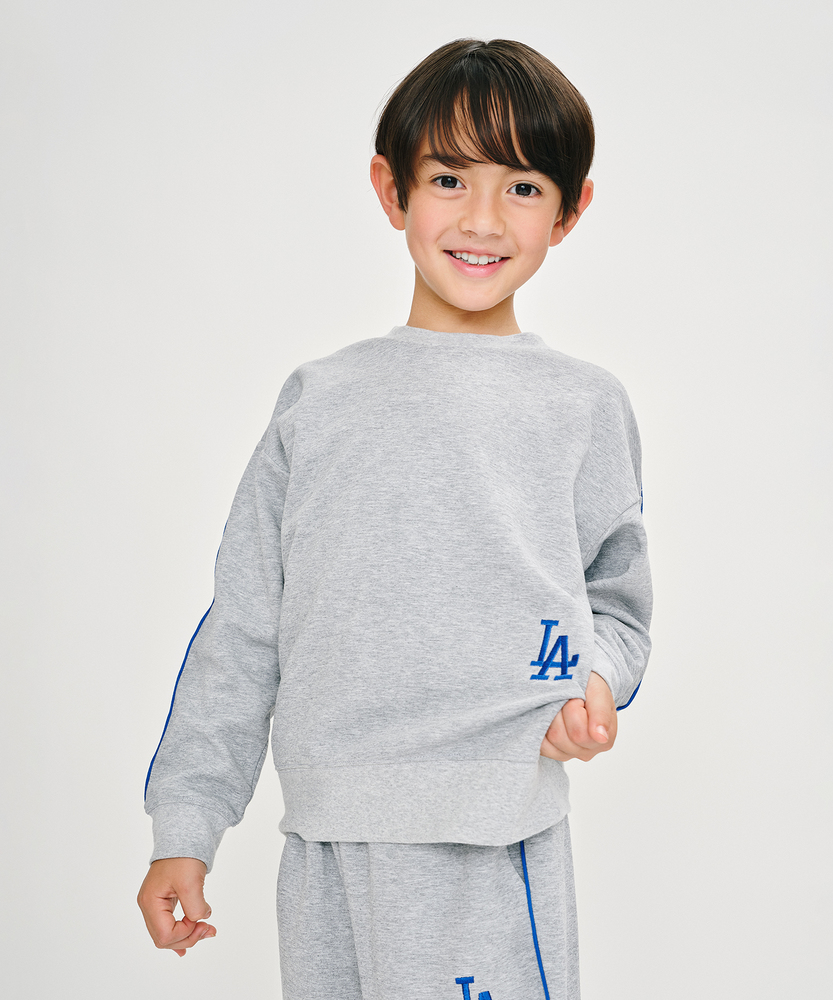 刺繍ロゴスウェットプルオーバー(セットアップ対応/親子でお揃い)(110