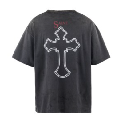 Saint MX6 x NEIGHBORHOOD SS Tee Black - UPTOWN