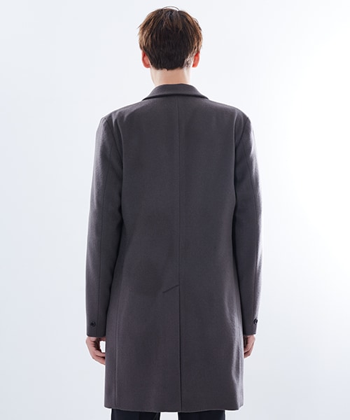 N.HOOLYWOOD（N.ハリウッド）の「1Bチェスターコート ブラック