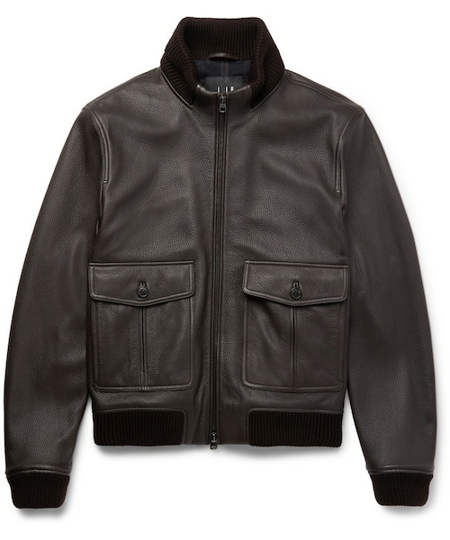 dunhill（ダンヒル）の「Dunhill Leather Bomber Jacket（ライダース