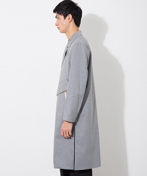 CULLNI（クルニ）の「サイドスリットライダースコート（）」 - WEAR